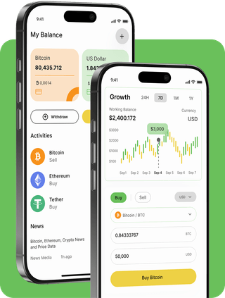 Nexoventaris trading platform with live market data
